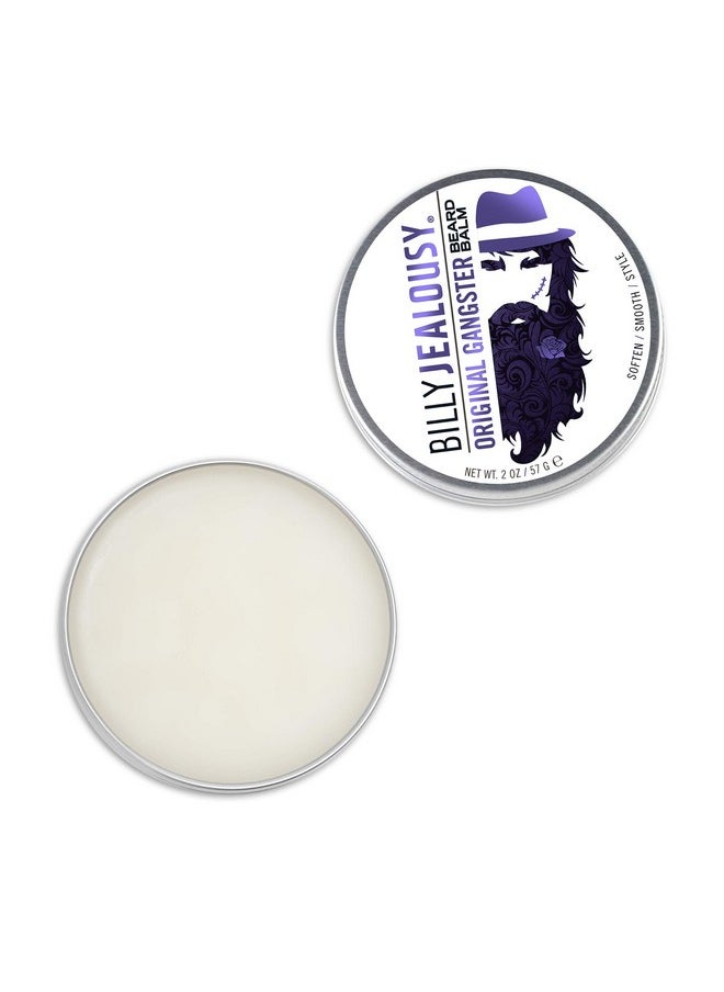 Billy Jealousy - Beard Balm With Light Hold & Low Shine, Everyday Beard Styling Balm Loaded With Coconut, Shea & Sunflower Oils For Smooth & Nourished Beard & Skin, Oud Wood, 2 Oz - Image 1