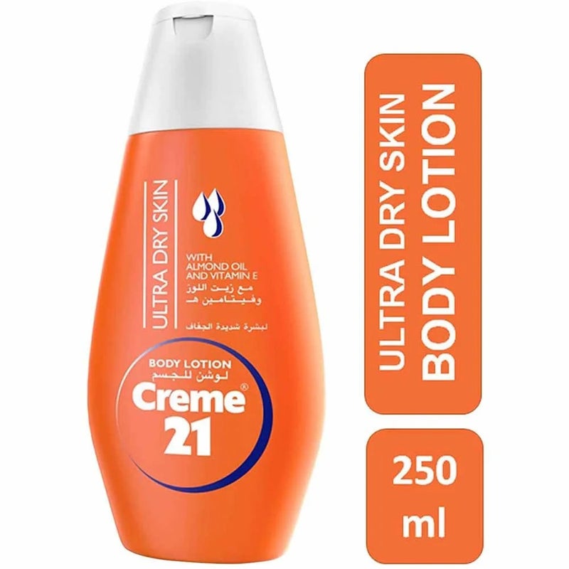 Creme 21 Smooth Moisturizing Lotion For ULtra Dry Skin- 250ml - Image 1