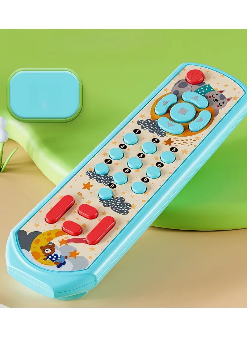 Baby Musical Toy Phone and Car Keys Teether Set, Sensory Toys，Pretend Phone & Keychain ，10 Months +  - Image 5