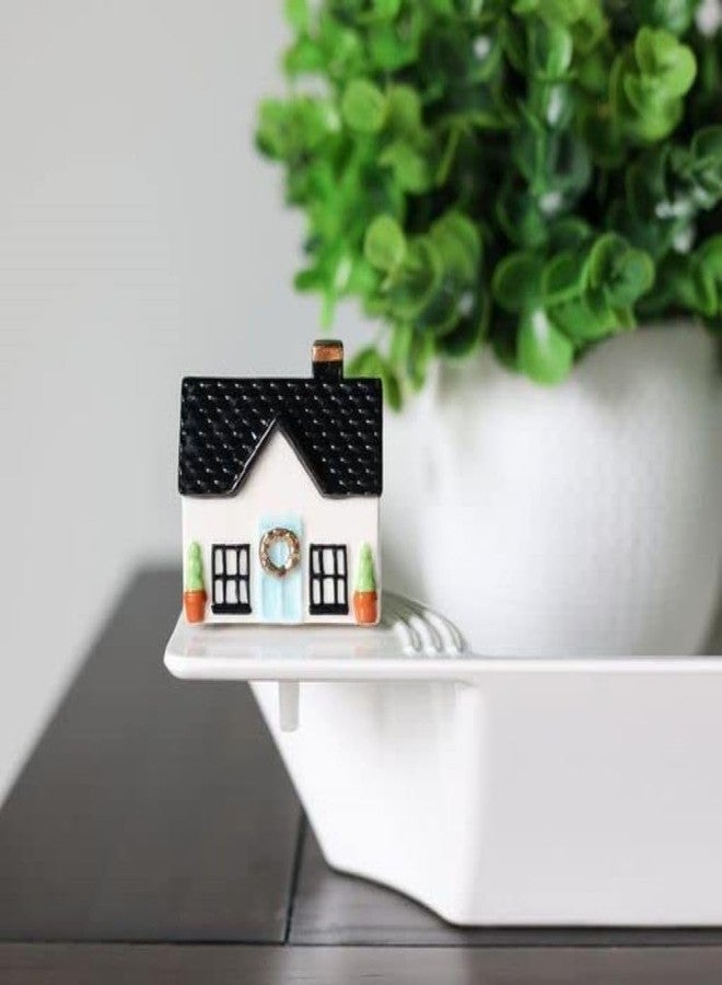 nf nora fleming Nora Fleming Hand-Painted Mini: Home, Sweet Home! (House) A289 - Image 2