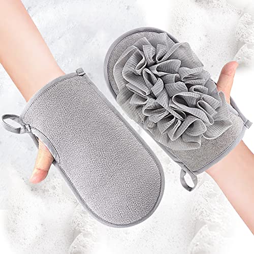 Sysmie 2 Packs Bath Sponge,Sponge Loofah Body Scrubber,Shower Pouf Cleaning Loofah Sponge,Shower Use Sponge for Body Wash Bathroom Men Women… - Image 1