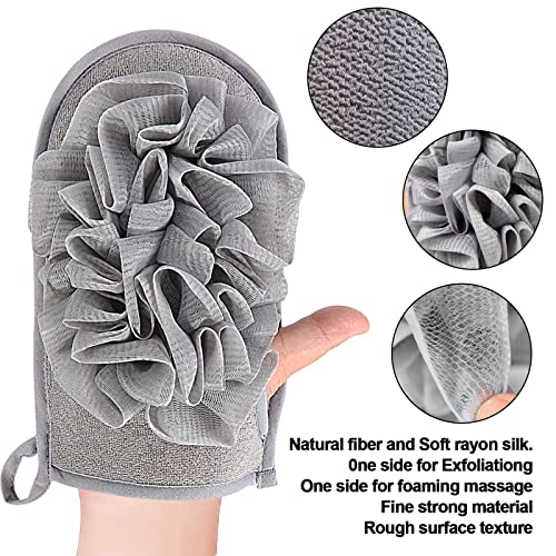 Sysmie 2 Packs Bath Sponge,Sponge Loofah Body Scrubber,Shower Pouf Cleaning Loofah Sponge,Shower Use Sponge for Body Wash Bathroom Men Women… - Image 2