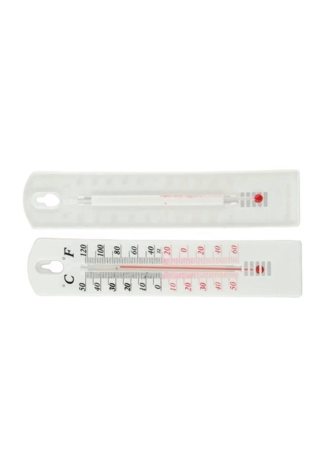 SOLDOUT Outdoor Indoor Thermometer Easy to Read Thermometers Temperature Gauge Wall Thermometer (White) - Image 3