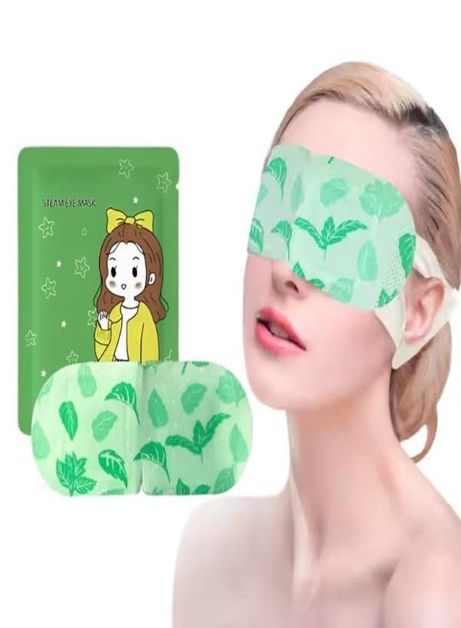 CESITRA Heated Eye Mask, 05 Packs Eye Masks for Dark Circles and Puffiness Dry Eyes Stress Relief Disposable Steam Eye Mask, Works Better with Eye Cream, Portable for Beauty Personal Care - Unscented - Image 1