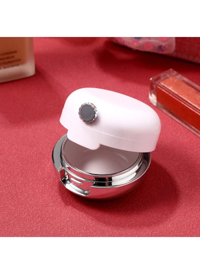 Beaupretty 2 Pieces Plastic Lips Balm Jars Empty Lip Mask Holder Box with Silicone Lip Brush Mirror Refillable Lipstick Pot for Home Travel  - Image 5