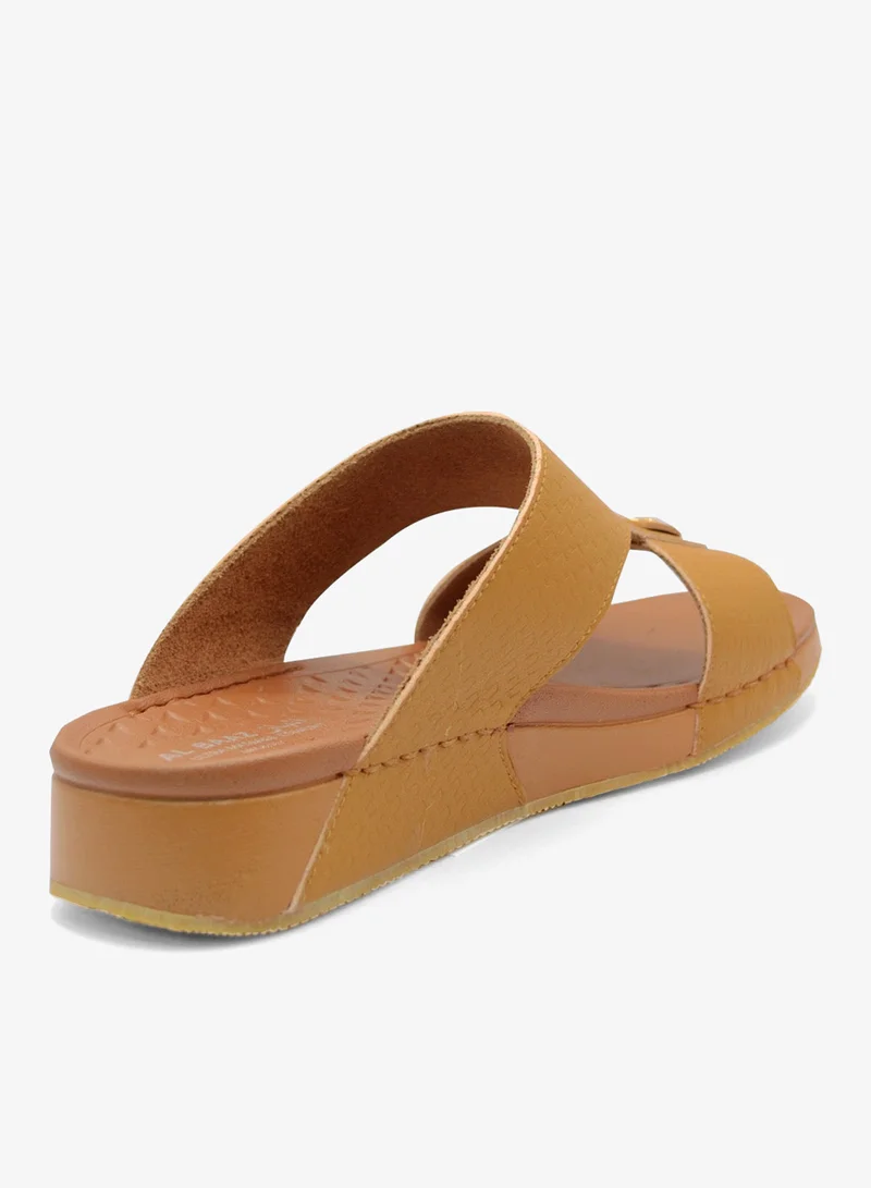 Al Baaz Tan Al Baaz Tan Arabic Sandals for Men - Traditional Leather Men Sandals for Men | Best Price UAE