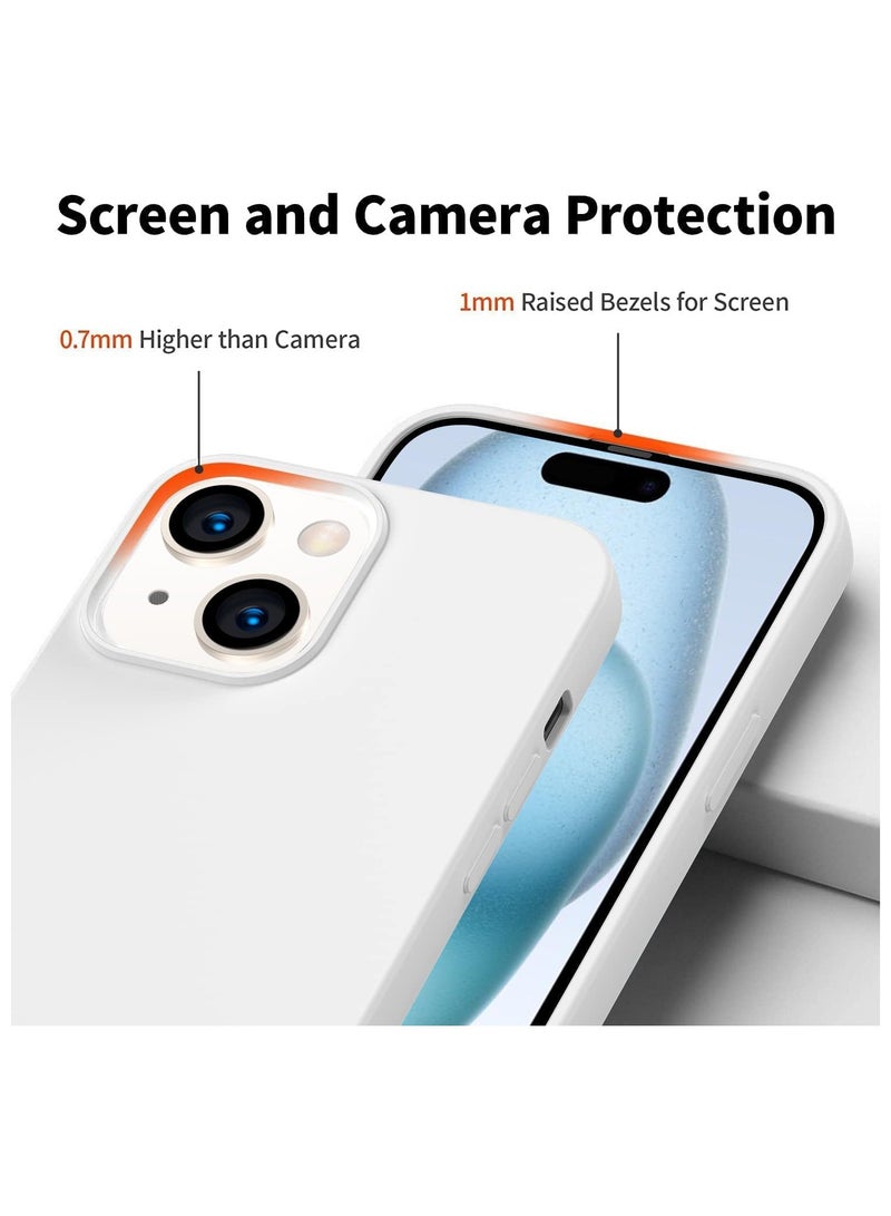 Case Compatible with iPhone 14 Plus, Liquid Silicone Ultra Slim Phone Case Shockproof iPhone 14 Plus Cover with Inside Microfiber Lining, Protective Case - Image 3