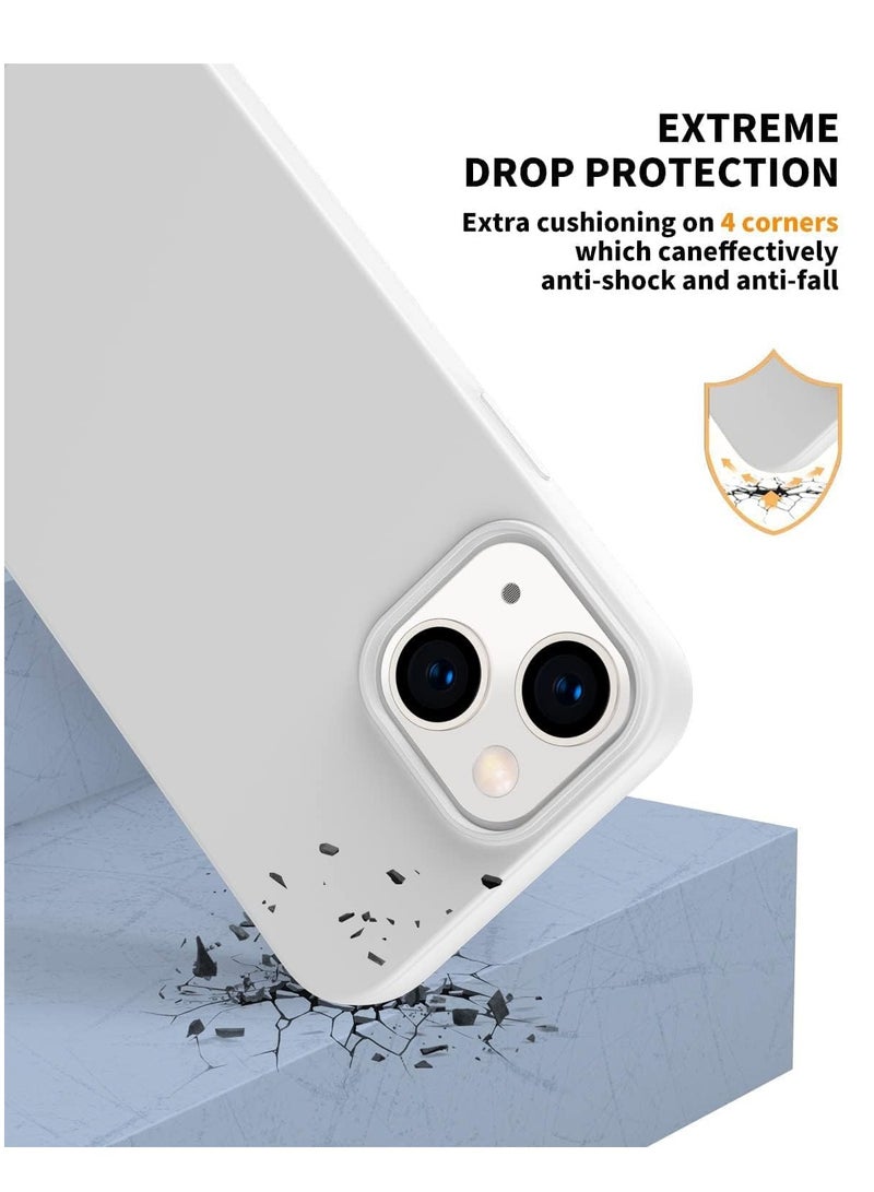 Case Compatible with iPhone 14 Plus, Liquid Silicone Ultra Slim Phone Case Shockproof iPhone 14 Plus Cover with Inside Microfiber Lining, Protective Case - Image 4