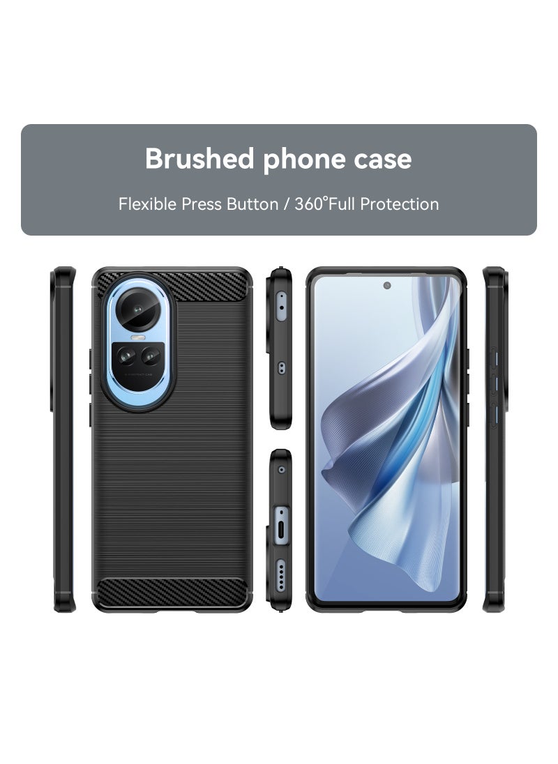 URBBKING Protective Case Cover For OPPO Reno 10 Pro 5G Black  - Image 2