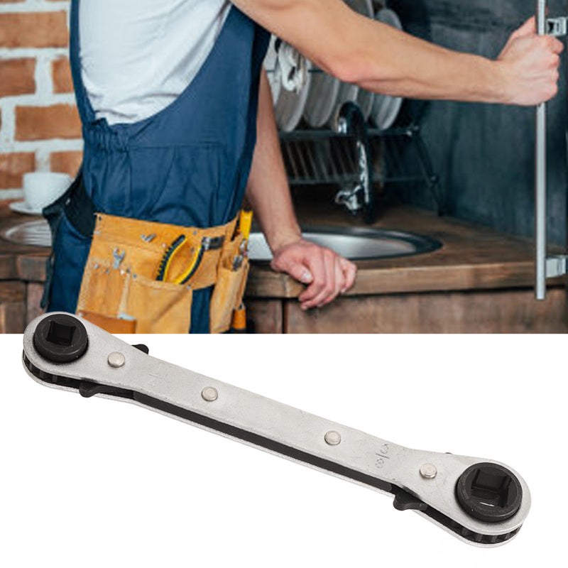 Reversible Ratchet: Polished Chrome Vanadium Steel - Quick Flip Double-Ended Design, Compact Lightweight Build for Engine Repair, Tight Workspaces & On-the-Go Use - Image 5