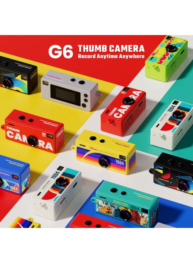1080P HD Thumb Camera Recording Built-in Microphone Rechargeable Battery Travel Vlogging Gadget Small Security Camera - Image 4