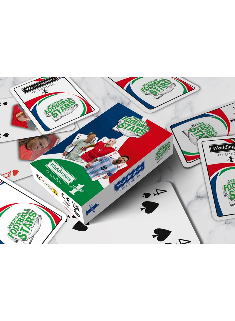 Waddingtons Waddington Number1 Playing Card World Football Stars | Card Game - Image 2