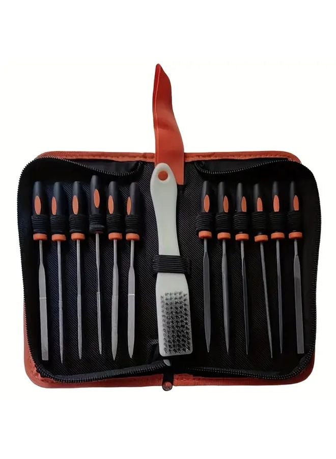 13 Piece Metal File Set High Strength Alloy Steel Shaping Carving Tools - Image 1