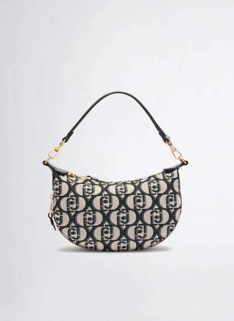 Liu Jo Jacquard Shoulder Bag With Logo