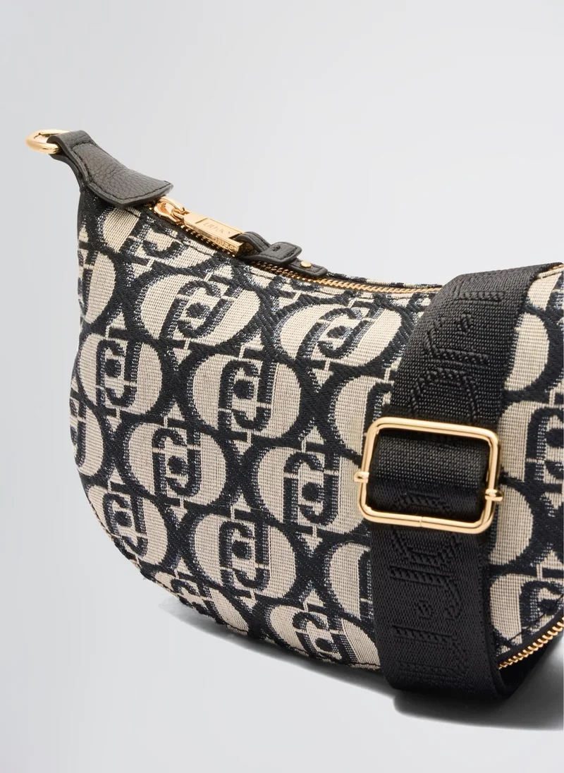 Liu Jo Jacquard Shoulder Bag With Logo