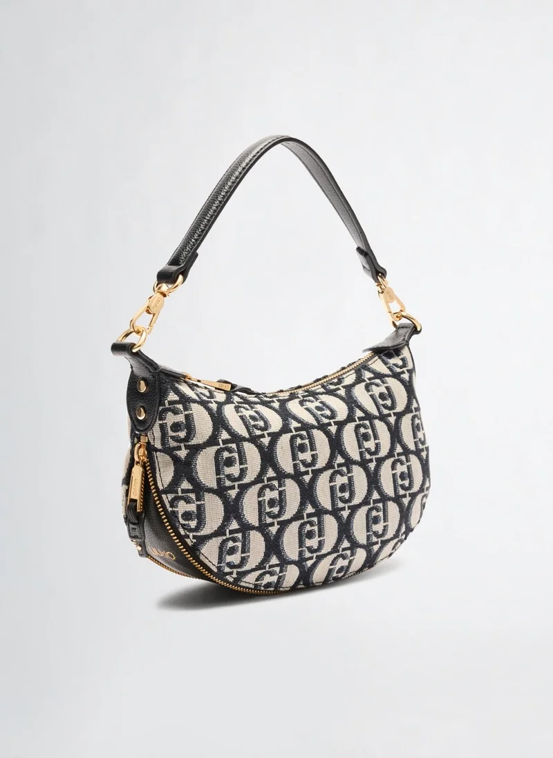 Liu Jo Jacquard Shoulder Bag With Logo