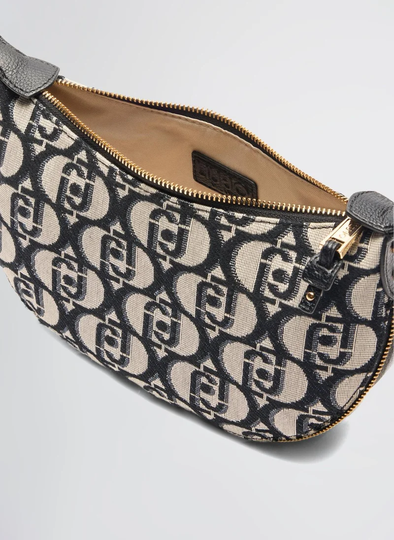 Liu Jo Jacquard Shoulder Bag With Logo