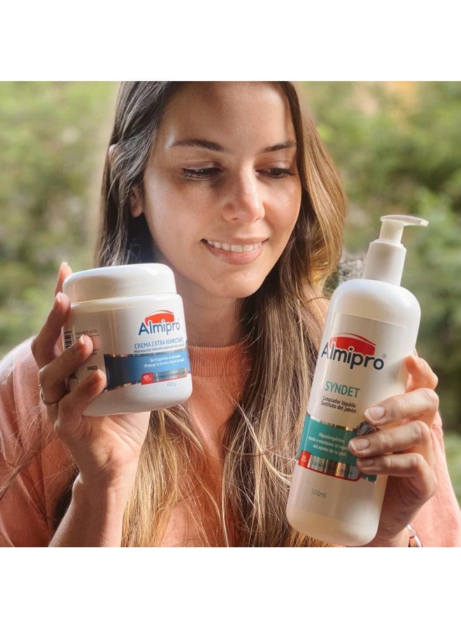 Almipro Syndet Skin Cleanser | Soapfree Moisturizing Body Wash With Aloe Vera & Oatmeal For Dry Delicate Sensitive Skin | Dermatologist Recommended | Bottle 16.9 Fl. Oz. - Image 5