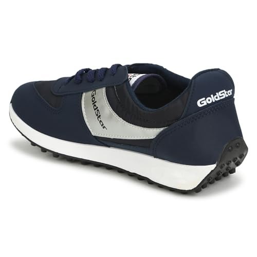 Gold Star GOLDSTAR 032 Men’s Latest Stylish Casual Sneakers Shoes | Lace-Up Lightweight Sports Running Shoes for Men | Comfortable Walking, Gym Training, Trekking, Hiking, Jogging, Party & Footwear - Image 4