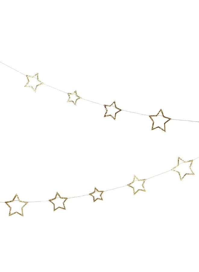 Meri Meri Glitter Stars Mini Garland
