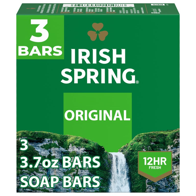 Irish Spring صابون ديتوكس إيرلندي، أصلي، أخضر إيرلندي، 11.1 أونصة - Image 1