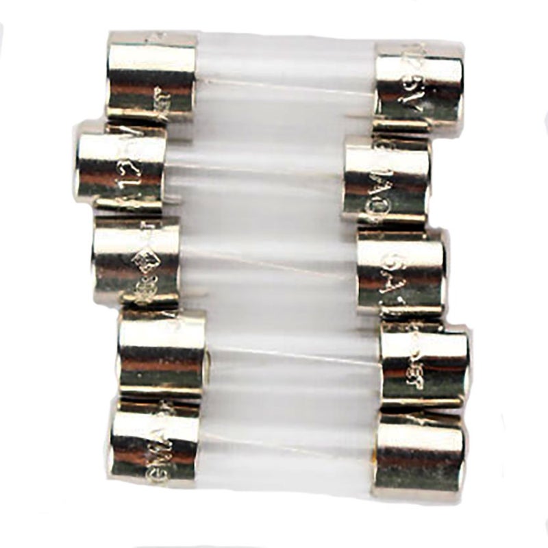 Bussmann GMA5A 5 Amp Glass Fast Acting Cartridge Fuse 125V UL Listed 5Pack