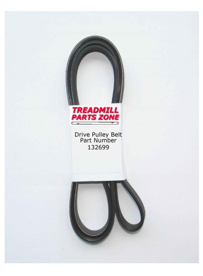 TreadmillPartsZone Healthrider Model HREL513080 CLUB H140E Elliptical Drive Belt Part 132699  - Image 1