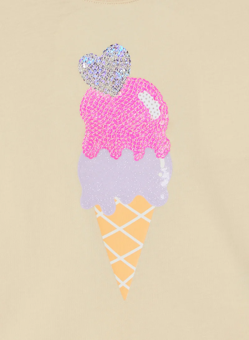 H&M Top With An Appliqué
