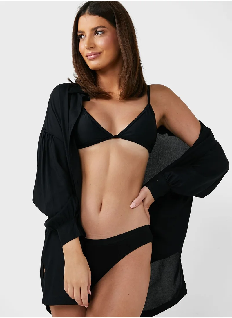 NASTY GAL Balloon Sleeve Sleep Shirts