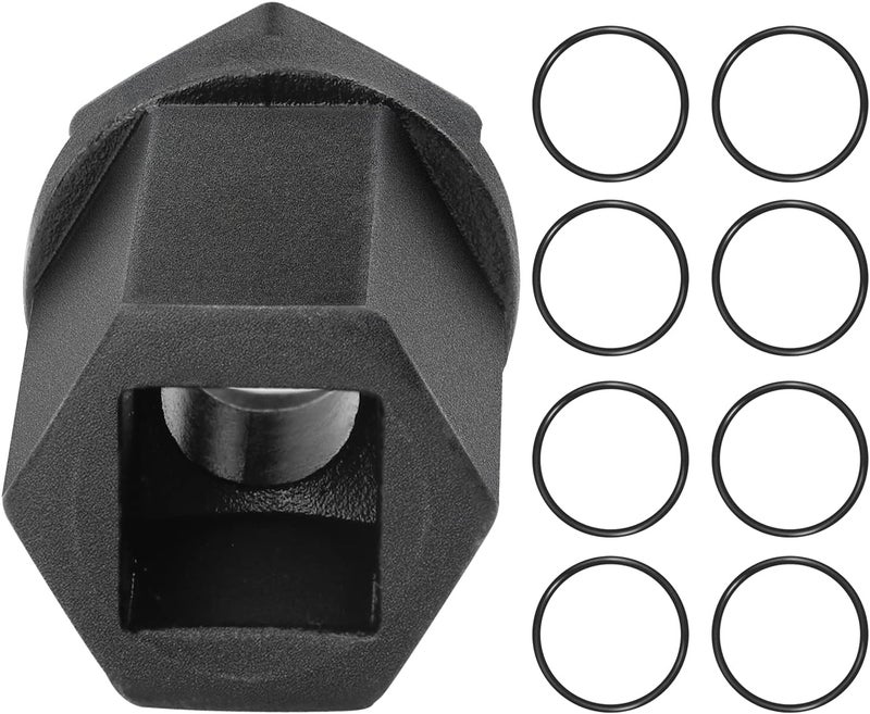 Kujunpao Diesel Cup Socket Kit for Ford 6.0L (2003-2007) with 8 Heavy Duty Viton O-Rings - Image 4