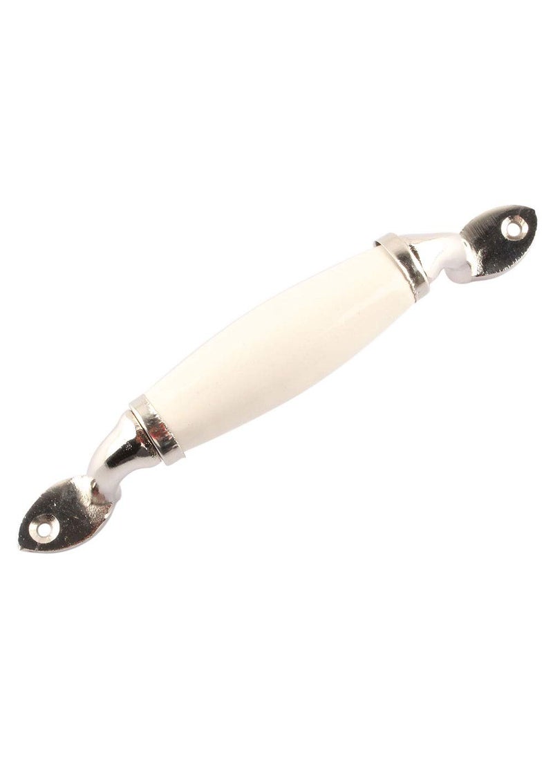 Indian-Shelf IndianShelf Small Door Handle Ceramic Handle For Kitchen Cabinet Cream Cabinet Pulls 1 Piece 65 inches  - Image 2
