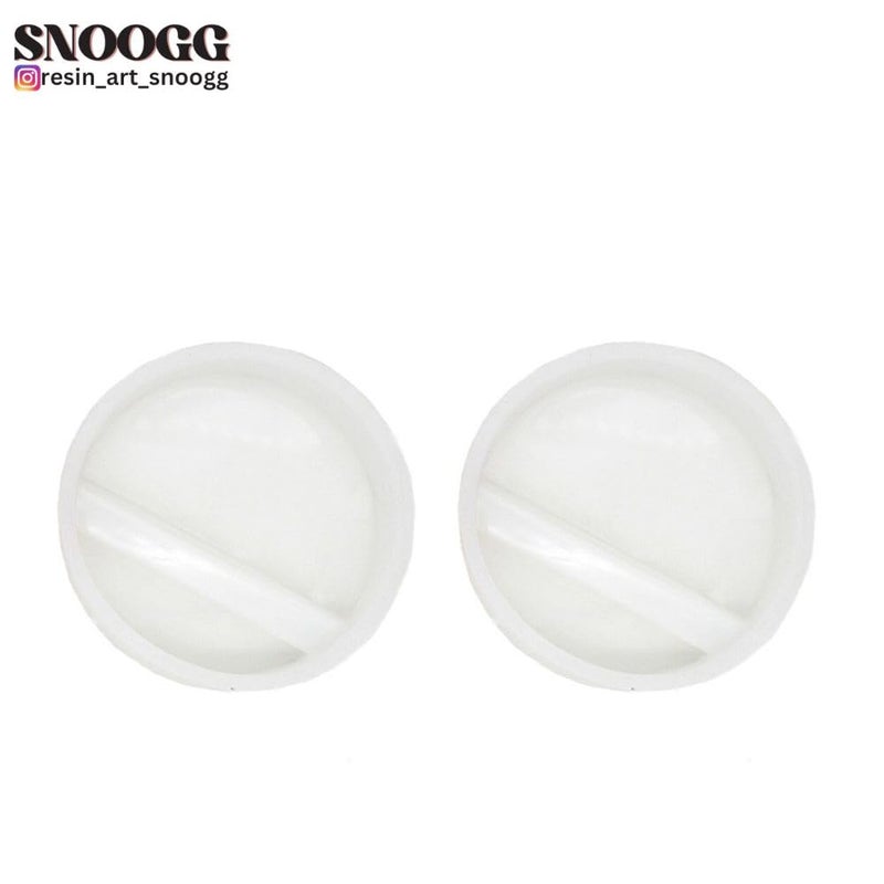 SNOOGG Pack of 4 inch / 2 Piece Round Mobile Stand Mould Epoxy Resin Casting Moulds for Making and DY for Phone Holder, Mobile Accessories, Tab Stand and More - Image 4