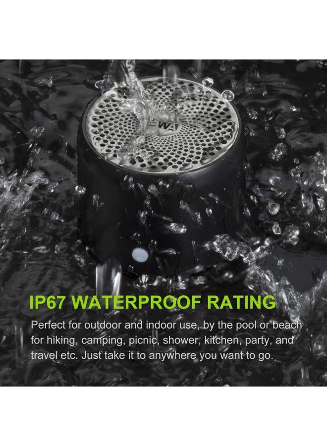 EWA مكبر صوت بلوتوث محمول صغير A106Pro (أسود) - Image 4