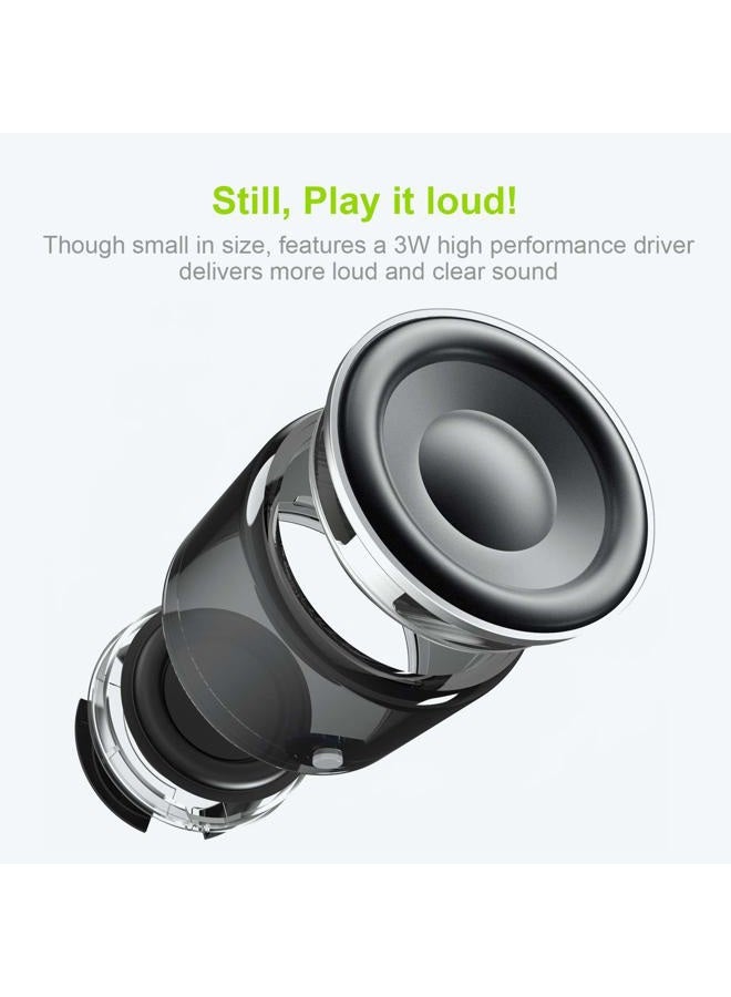 EWA مكبر صوت بلوتوث محمول صغير A106Pro (أسود) - Image 3