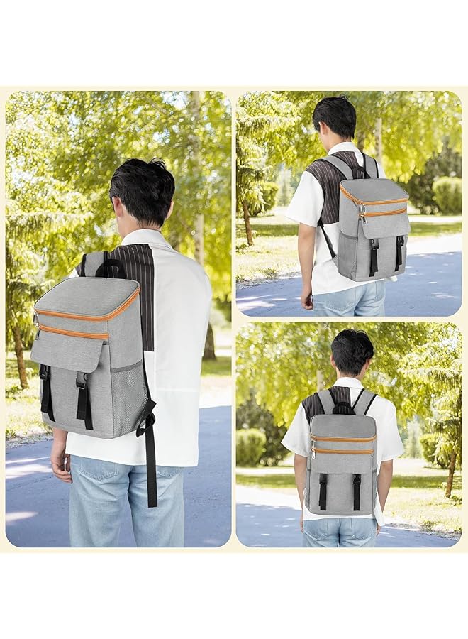 KASTWAVE Leak Proof Cooler Backpack Insulated Backpack for Men and Women Lightweight Cooler Bag for Travel Camping Beach Lunch 20L  - Image 4