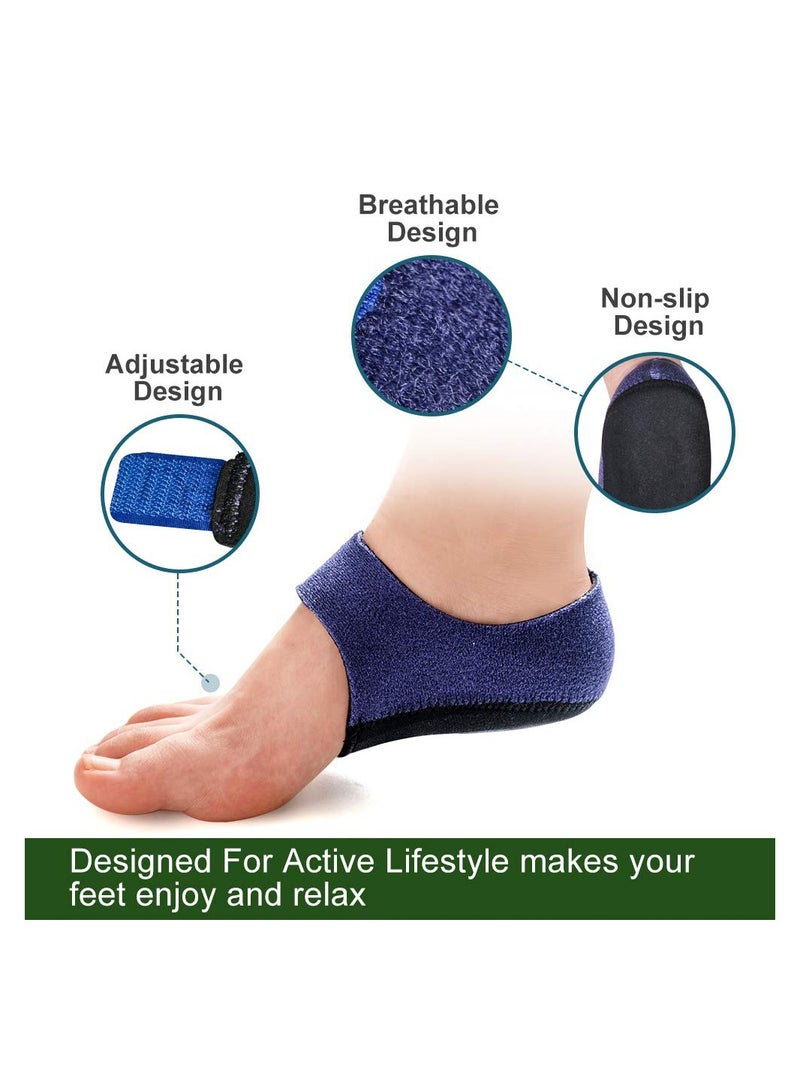 KASTWAVE Plantar Fasciitis Socks with Arch Support, 2PCS Heel Ankle Brace, KASTWAVE Foot Care Compression Sleeve, Heel Protectors Heel Pads Cushion - Heel Spur -Tendinitis- Cracked Heelsfor Relieving Heel Pain - Image 3