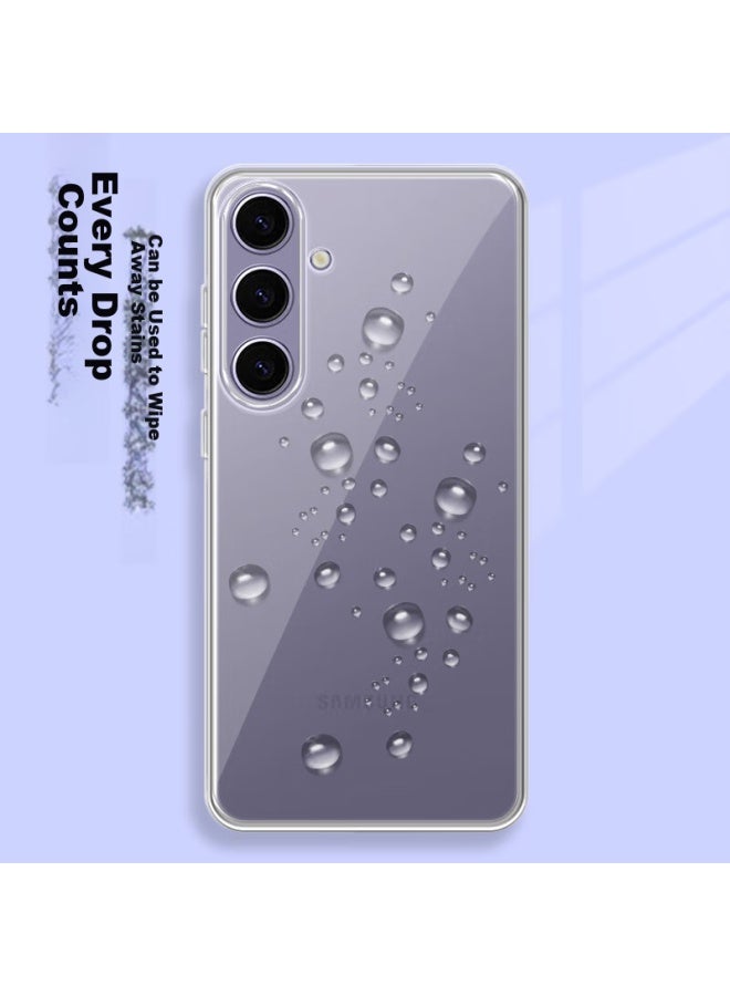 Sehan Shihan, Suitable For Samsung S24 Plus Phone Case, Samsung Galaxy S24+ Transparent Protective Cover, Soft Shell, Four-Corner Shockproof, Slim, Transparent, Bare Phone Feel, Simple Style - Image 4