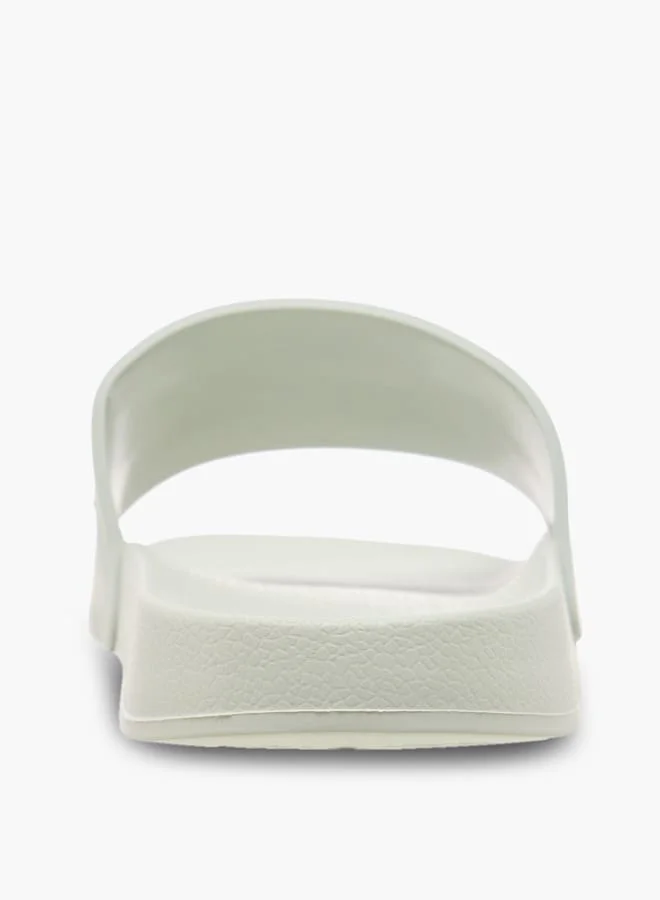 Flora Bella By Shoexpress Women's Logo Detail Slides