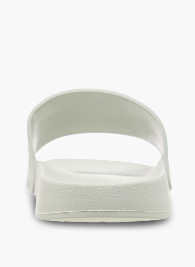 Flora Bella By Shoexpress Women's Logo Detail Slides  - Image 4