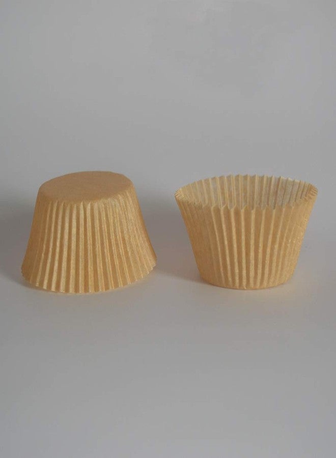 Huaswan Natural Cupcake Liners Unbleached Greaseproof Standard Baking Cups for Party and More, 150-Count - Image 2