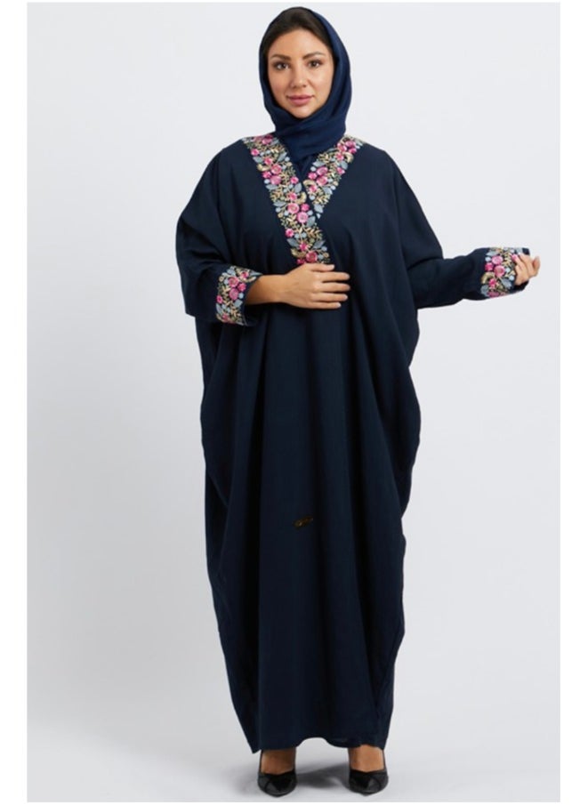 Evva Evva Luxury Saudi Abaya for Women – Elegant Open Front Modest Wear in Premium Fabric – Ideal for Ramadan, Eid, and Everyday Elegance  - Image 4