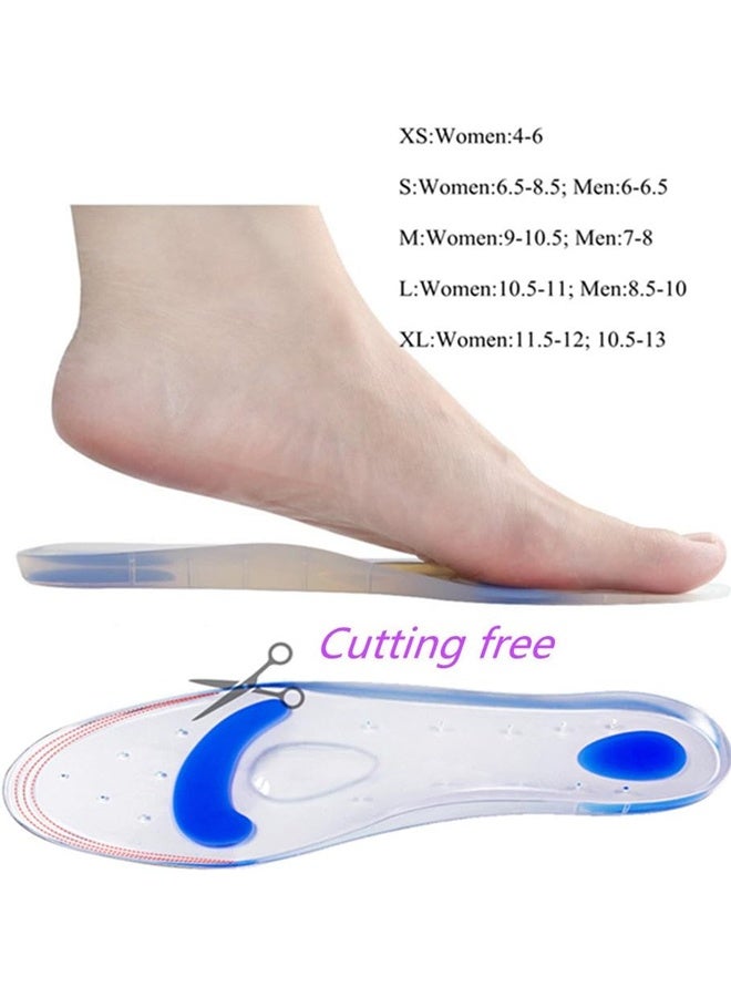 حشوة طبية من السيليكون مع دعم إضافي لتخفيف آلام القدم وامتصاص الصدمات - حافظة للقدم L - Image 5