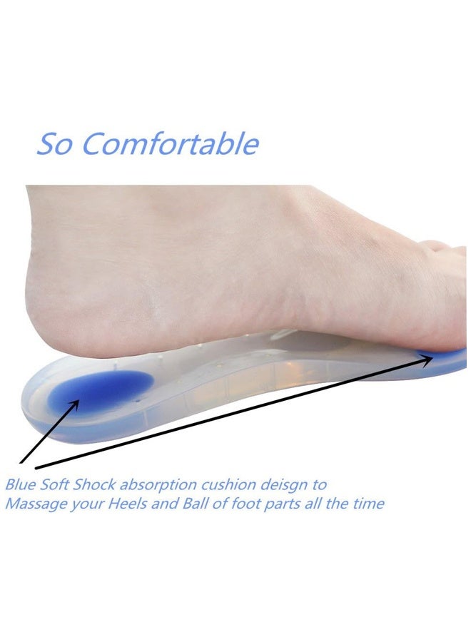 حشوة طبية من السيليكون مع دعم إضافي لتخفيف آلام القدم وامتصاص الصدمات - حافظة للقدم L - Image 4