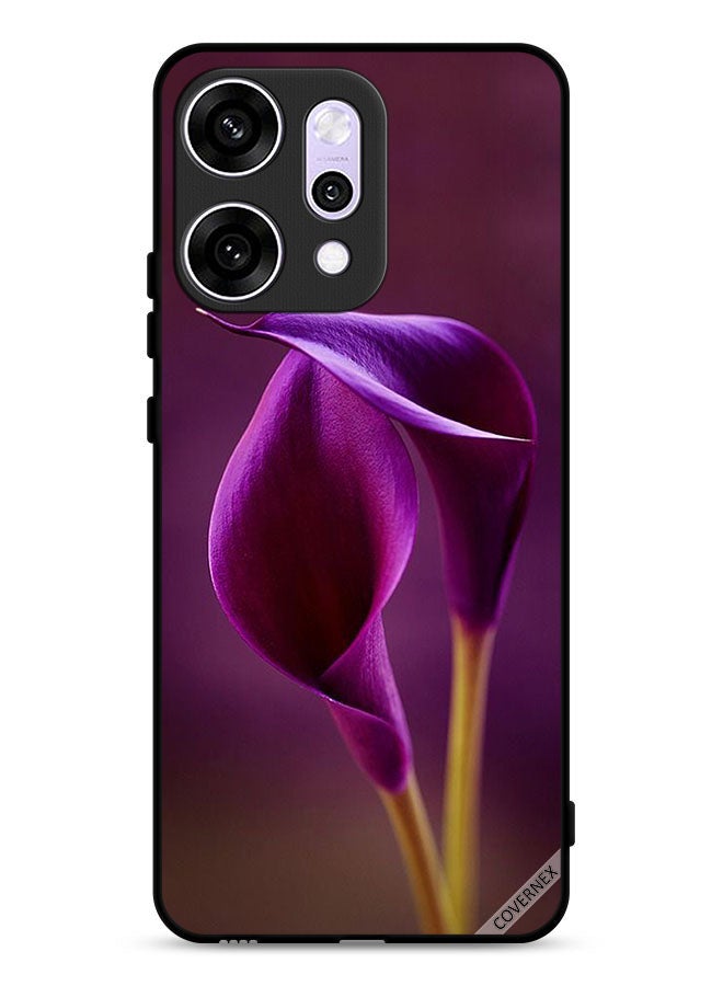 Covernex Oppo Reno14 Pro Protective Case Cover Two Beautiful Flowers - Image 1