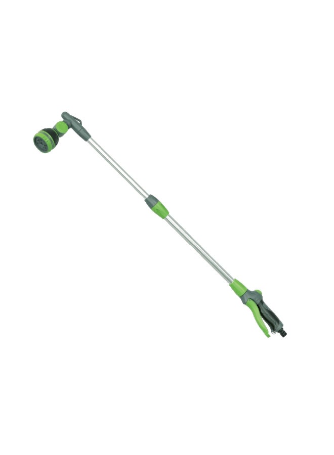 DAYE 8-Pattern Telescopic Water Wand Green and Grey 71-95 cm DY2353 - Image 3