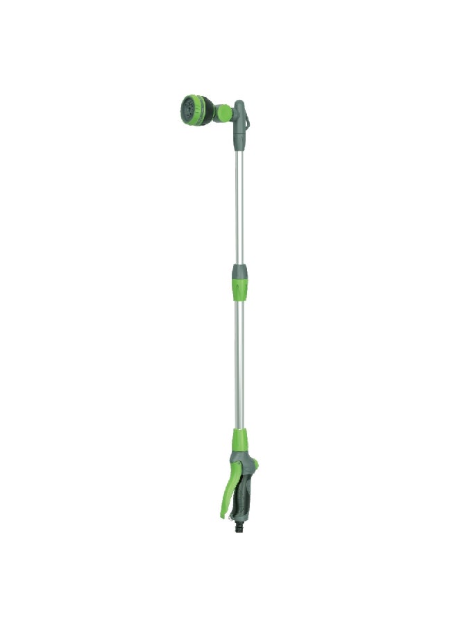 DAYE 8-Pattern Telescopic Water Wand Green and Grey 71-95 cm DY2353 - Image 1