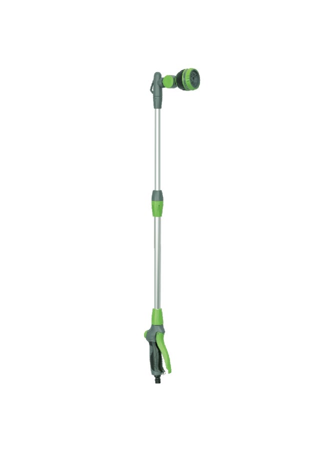 DAYE 8-Pattern Telescopic Water Wand Green and Grey 71-95 cm DY2353 - Image 2