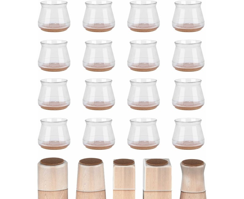 Silicone Chair Leg Protectors (16PCS, 18-25MM) - Image 1