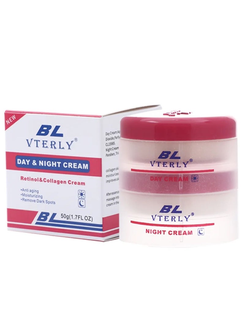 Vterly Day And Night Cream Dark Spot Removal Lightening Whiten Brightening Face Cream - Image 1