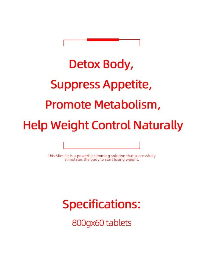 Wins Town Frozen Detox 2-In-1 Natural Herbal Detox Plus & Flat Tummy Slimming Tablet  - Image 5